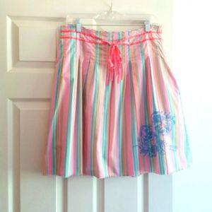 Old Navy vintage stripe skirt